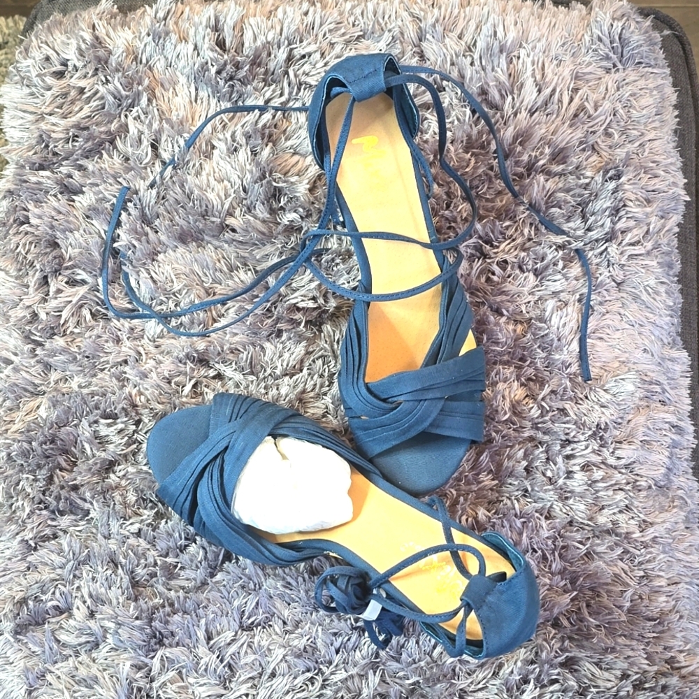 Strappy Wedges
